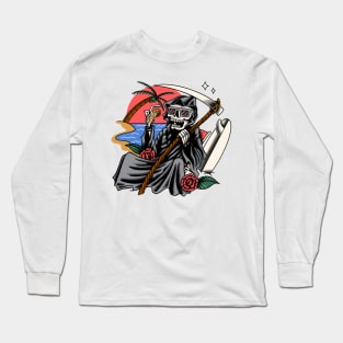 Grim Reaper Relax Long Sleeve T-Shirt